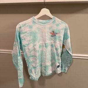 Disney Spirit Jersey Youth L 11/12 Walt Disney World Tie Dye Castle